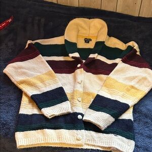 Nautica Multicolor Striped Sweater